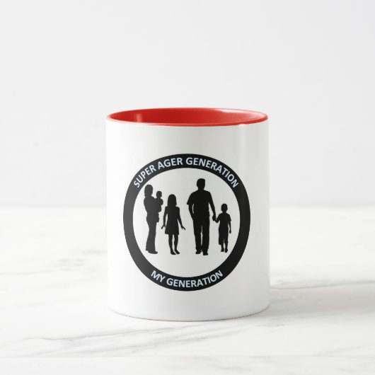 SUPER AGER Mug (Centre)