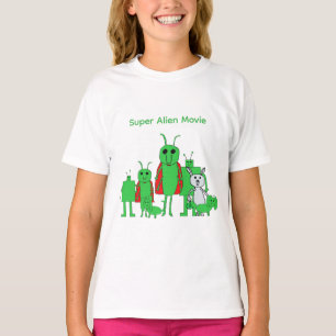 Super Alien Film Complete Karakter Kids T-shirt