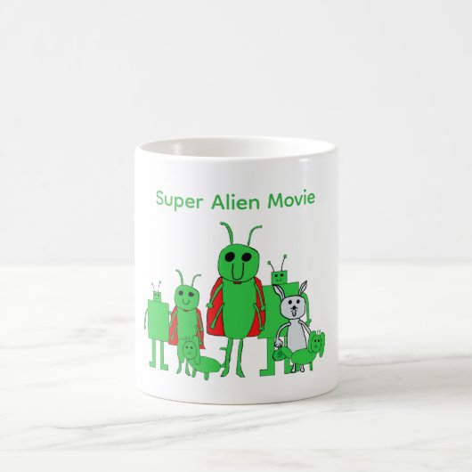 Super Alien Movie Full Character Coffee Mug (Centre)