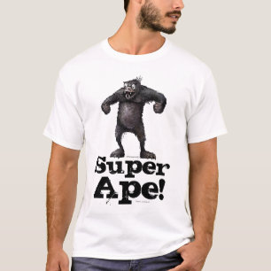Super Ape Funny Mannen - Aangepaste aap T-shirt