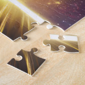 Super astronomische dimensie leuk landschap legpuzzel (Zijkant)