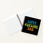 Super Awesome Papa Fête des pères | CARNET (Intérieur)