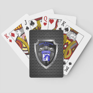 Super-bad XVIII Airborne Corps Pokerkaarten