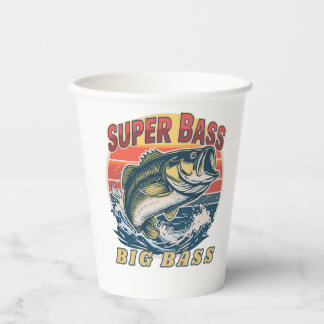 Super Bass Grote Bass Papieren Bekers