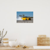 Super Bee Burnout Poster (Keuken)