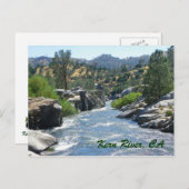 Super belle carte postale Kern River! (Devant / Derrière)