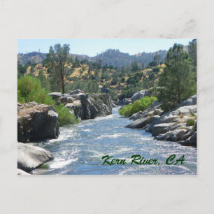 Super belle carte postale Kern River!