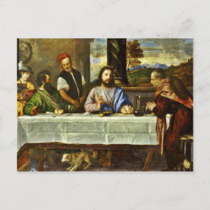 Super bij Emmaus met vrienden Briefkaart