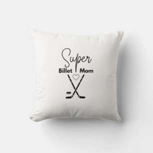 Super Billet Mom Hockey Sticks Kussen