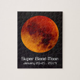 Super Blood Moon Eclipse 2019 Legpuzzel