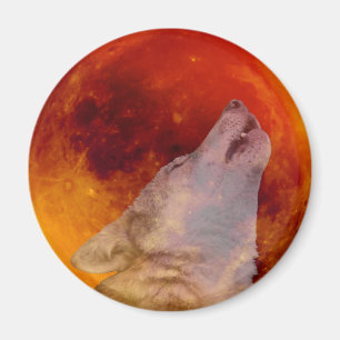 Super Blood Wolf Moon 2019 Magneet