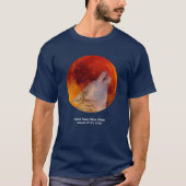 Super Blood Wolf Moon 2019 T-shirt (Voorkant)