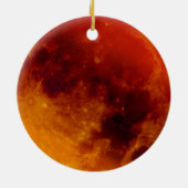 Super Blue Blood Moon Keramisch Ornament (Achterkant)