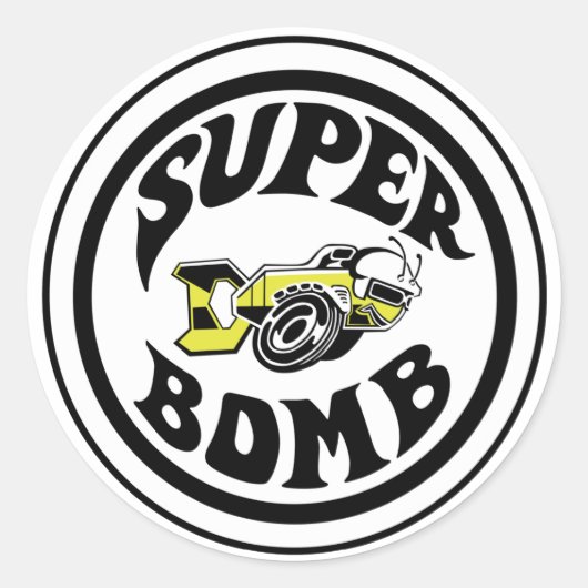 Super Bomb Sticker (Voorkant)