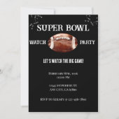 Super Bowl Invitation (Devant)