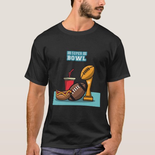 Super Bowl T-shirt (Voorkant)