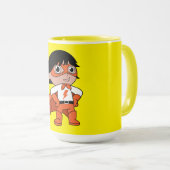 Super Boy Action Hero Mok (Voorkant rechts)