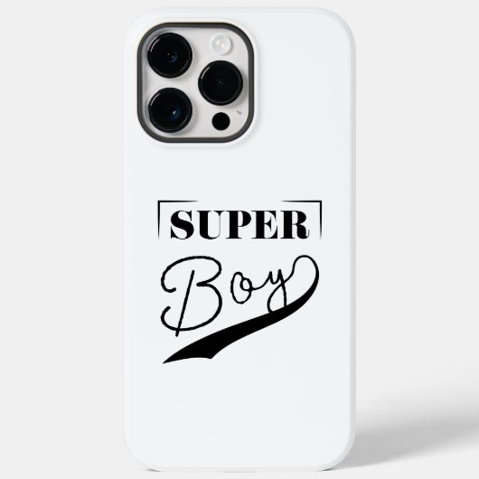 Super Boy Case-Mate iPhone Case (Achterkant)