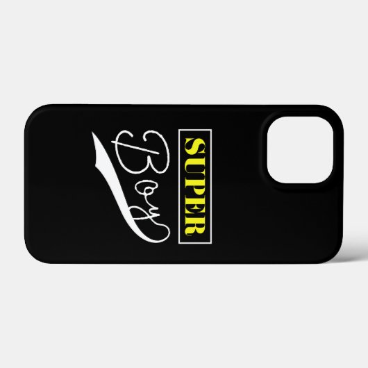 Super Boy Case-Mate iPhone Case (Achterkant (horizontaal))