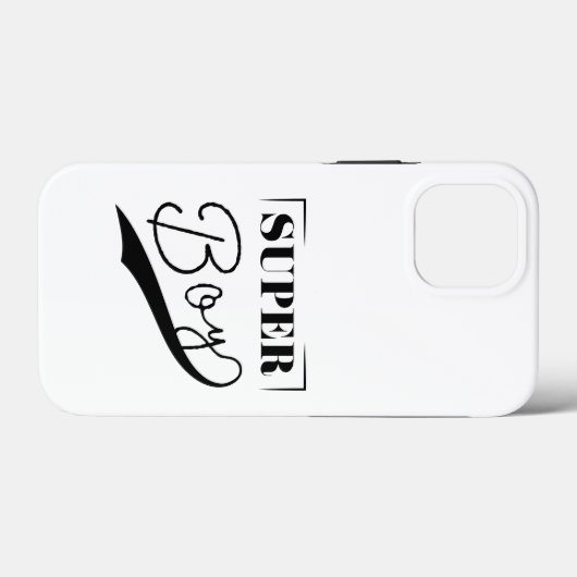 Super Boy Case-Mate iPhone Case (Achterkant (horizontaal))