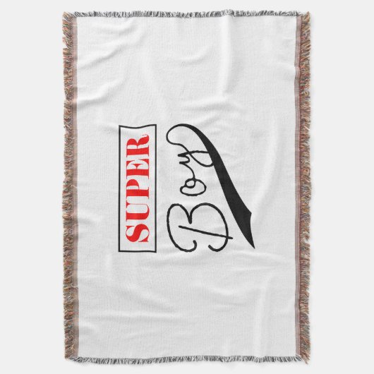 Super Boy Deken (Voorkant Verticaal)