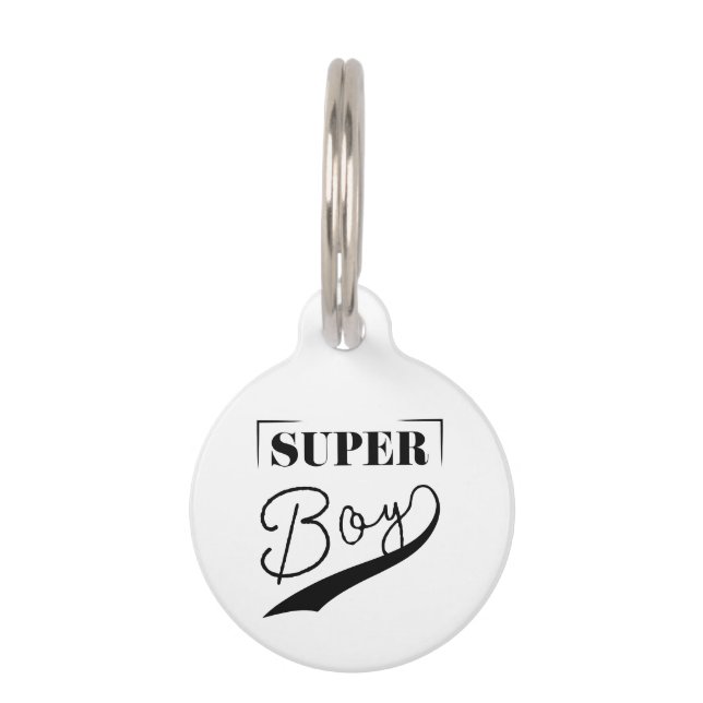 Super Boy Huisdierpenning (Voorkant)