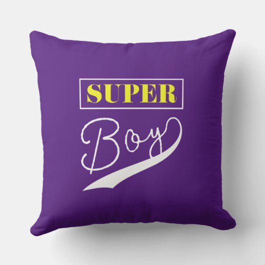 Super Boy Kussen (Achterkant)