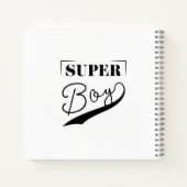 Super Boy Notitieboek (Achterkant)