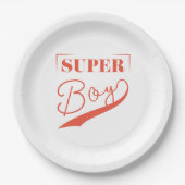 Super Boy Papieren Bordje (Voorkant)