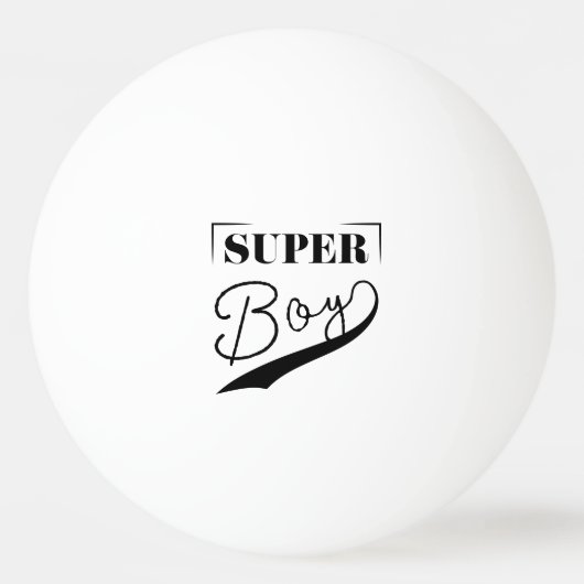 Super Boy Pingpongballen (Voorkant)