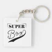 Super Boy Sleutelhanger (Achterkant)