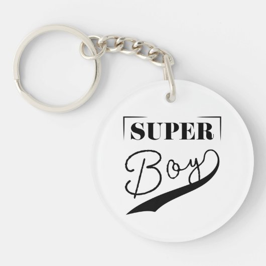 Super Boy Sleutelhanger (Voorkant)