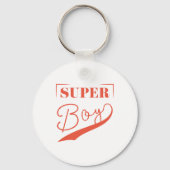 Super Boy Sleutelhanger (Achterkant)
