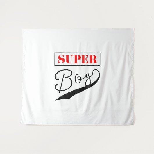 Super Boy Wandkleed (Voorkant (horizontaal))