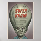Super Brain Poster (Voorkant)