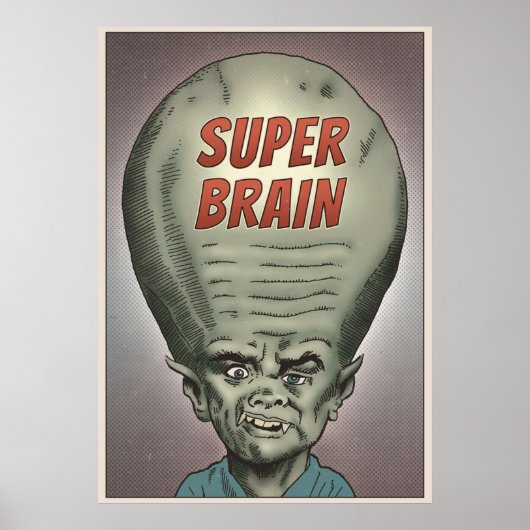 Super Brain Poster (Voorkant)