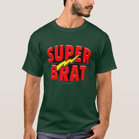 Super Brat T-shirt (Voorkant)