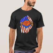 Super Broadband-technicus Hero-taak T-shirt (Voorkant)