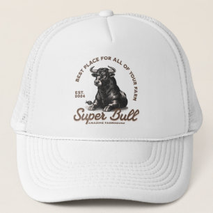 Super Bull geweldige boerderij Trucker Pet