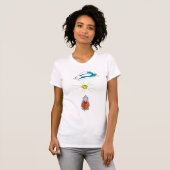 Super Bunny en Rabid Rabbit T-shirt (Voorkant volledig)