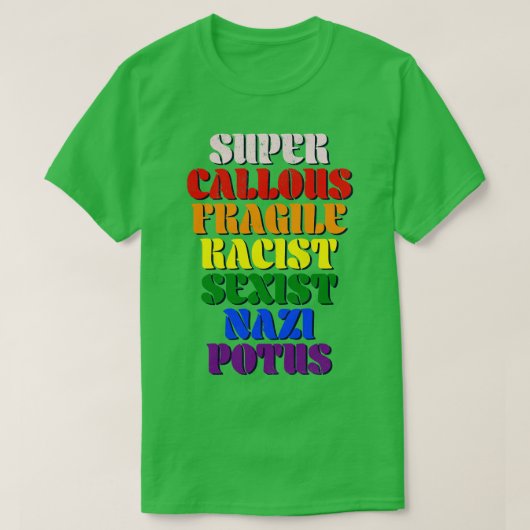 Super Callous Fragile T-shirt (Design voorkant)