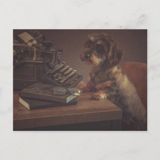 Super carte de teckel amusante