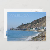 Super carte postale Malibu ! (Devant / Derrière)
