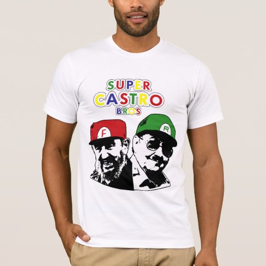 Super Castro Bros. T-shirt (Voorkant)