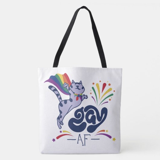Super Cat Gay Sac fourre-tout AF (Devant)
