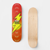 Super Charged Sushi - - Op maat gemaakt Skateboard (Voorkant)