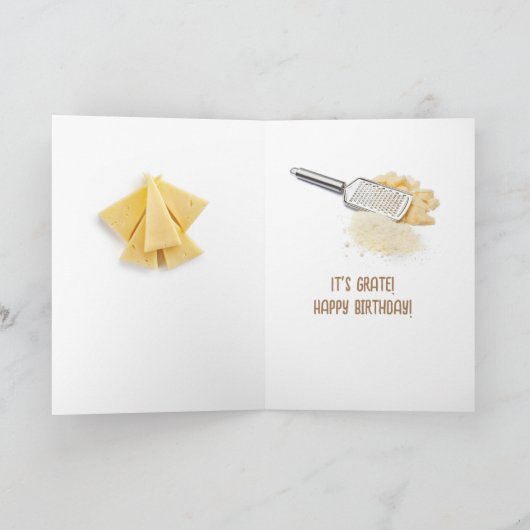Super Cheesy Fun Wenskaart Kaart (Binnen)