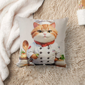 Super chef gros coussin de chat