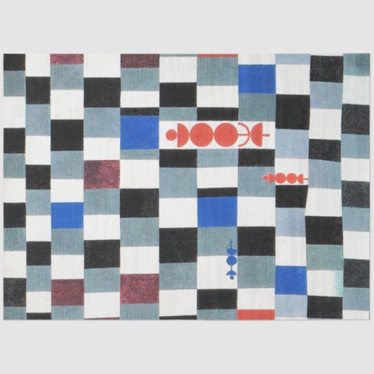 Super Chess, Paul Klee Tissuepapier (Voorkant)