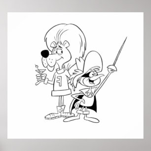 Super Chicken Fred Poster